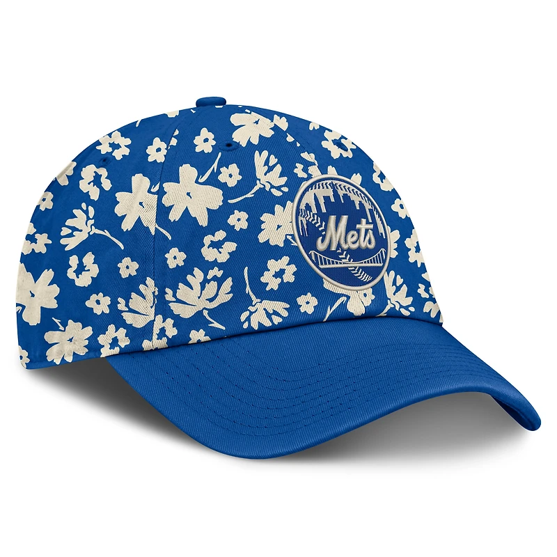 Women's Fanatics Royal New York Mets Blossom Adjustable Hat