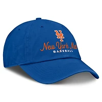 Casquette ajustable Fanatics Royal New York Mets Velocity pour femmes