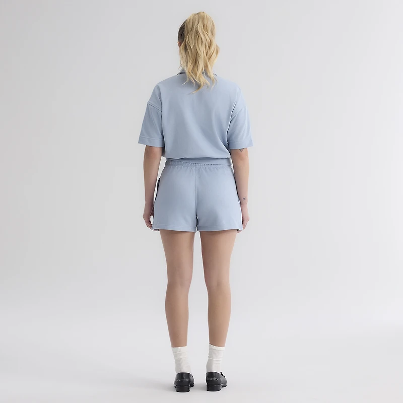 Short de survêtement emblématique New York Mets bleu ciel pour femme (Fanatics)