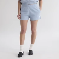 Women's Fanatics Sky Blue New York Mets Iconic Terry Track Shorts
