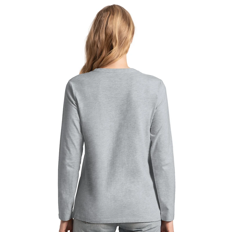 Women's G-III 4Her by Carl Banks  Royal/Heather Gray New York Mets Short-Sleeve and Long-Sleeve T-Shirt Combo Pack