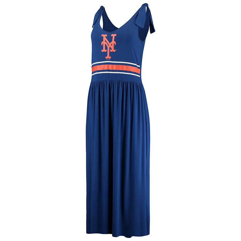 Women's G-III 4Her by Carl Banks Royal New York Mets Game Over Maxi Dress