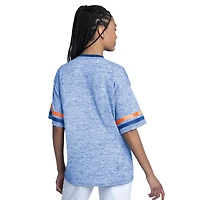 Women's G-III 4Her by Carl Banks Royal New York Mets Off-Season Oversized Top