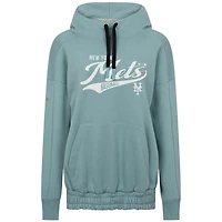 Sweat à capuche bleu pour femme Levelwear New York Mets Waterfall Glide