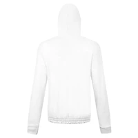 Women's Levelwear  White New York Mets St. Patrick's Day Waterfall Boots Pullover Hoodie