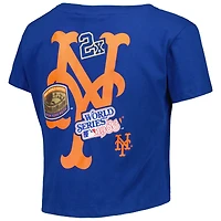 T-shirt New Era Royal York Mets Historic Champs pour femme