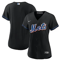 Women's Nike Black New York Mets 2022 Alternate Replica Team Jersey
