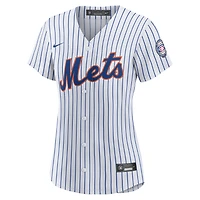 Maillot réplique Nike pour femme de Carlos Beltran, joueur retraité des Mets New York, intronisé au Temple la renommée du baseball en 2026, blanc