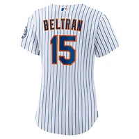 Women's Nike Carlos Beltran White New York Mets 2026 Baseball Hall of Fame Retired Player Replica Jersey