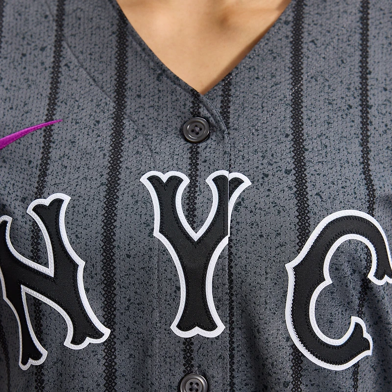Women's Nike Gray New York Mets City Connect Limited Jersey