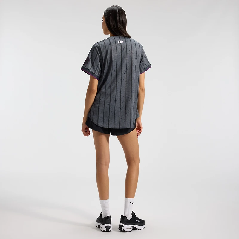 Women's Nike Gray New York Mets City Connect Limited Jersey