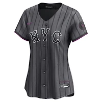 Maillot Nike Juan Soto gris New York Mets City Connect Limited pour femme