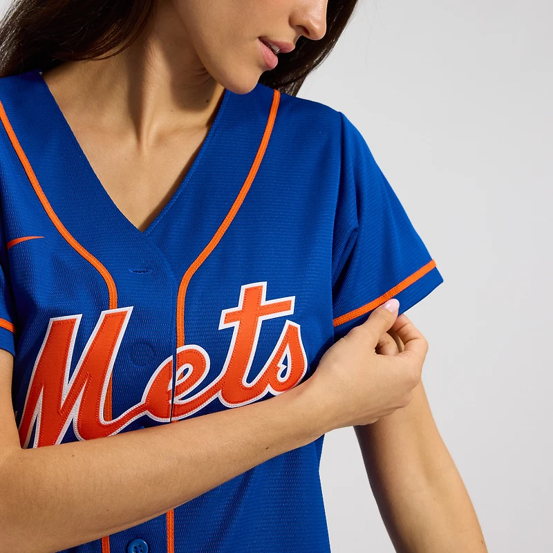 Maillot de baseball réplique alternatif Nike Juan Soto Royal New York Mets pour femme