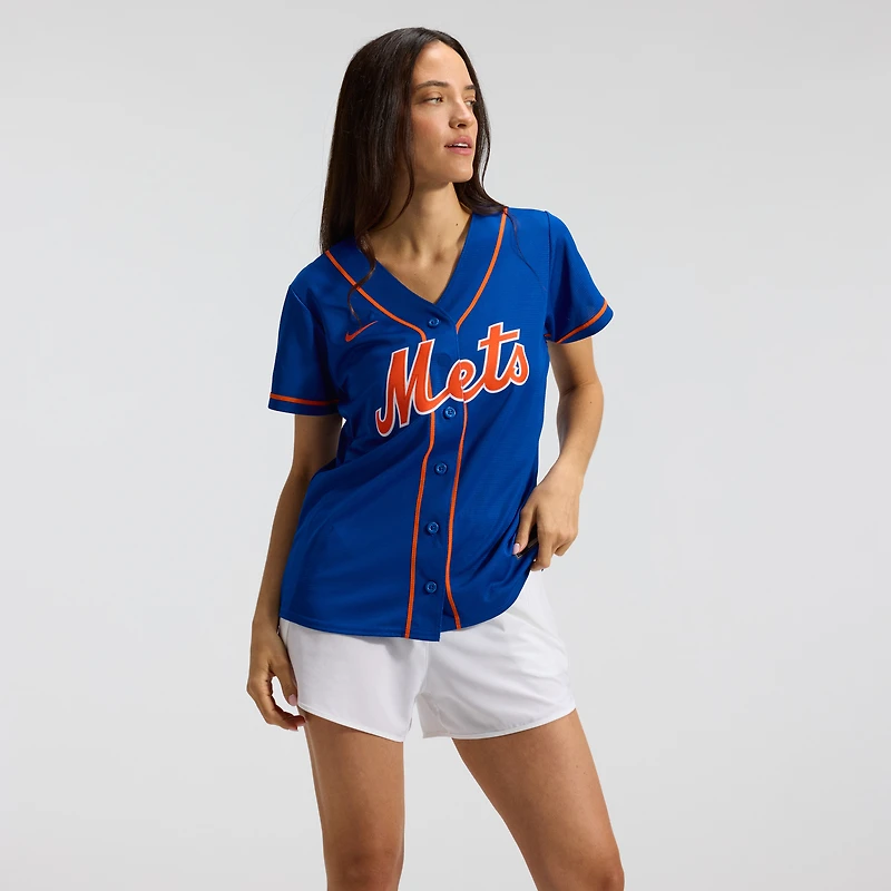 Maillot de baseball réplique alternatif Nike Juan Soto Royal New York Mets pour femme