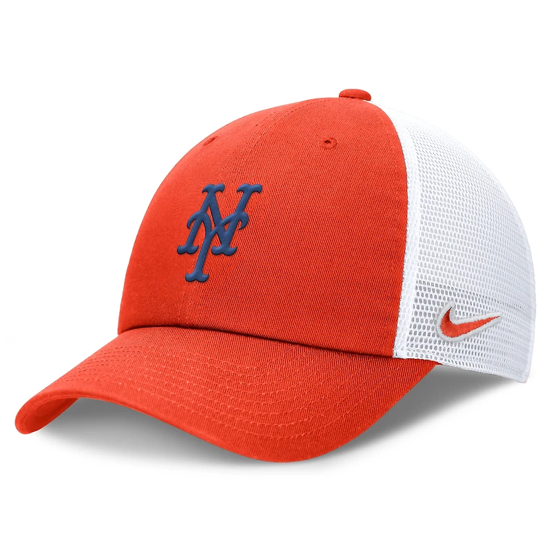 Women's Nike Royal/White New York Mets Club Trucker Adjustable Hat