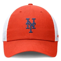 Casquette trucker ajustable Nike New York Mets Club pour femme, bleu roi/blanc