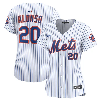 Women's Nike Pete Alonso White New York Mets Home Limited Jersey