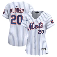 Women's Nike Pete Alonso White New York Mets Home Limited Player Jersey