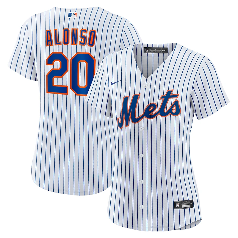 Women's Nike Pete Alonso White New York Mets Home Replica Jersey