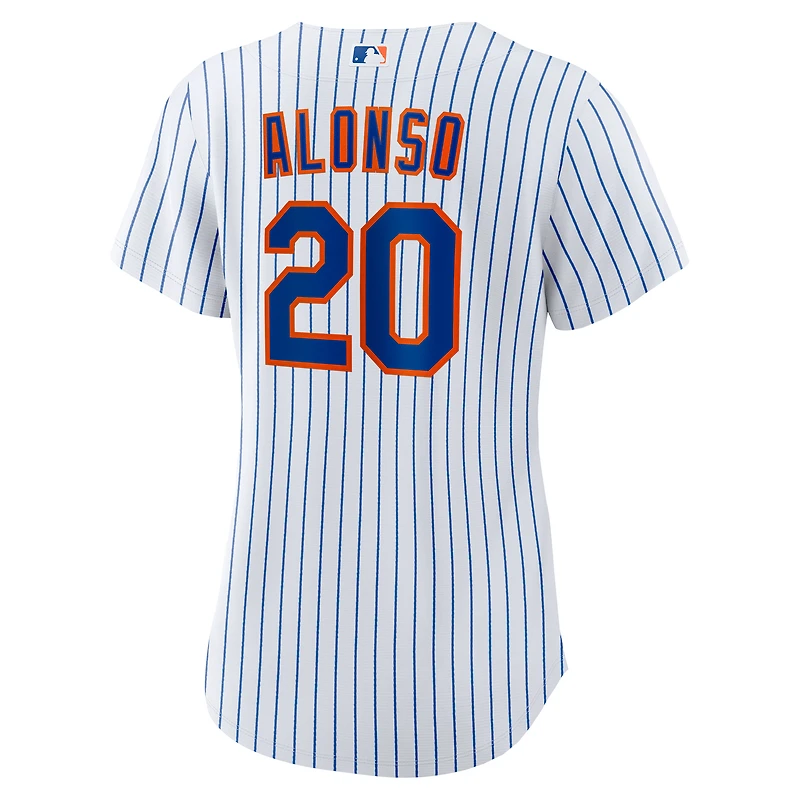 Maillot réplique domicile Nike Pete Alonso blanc des Mets de New York pour femmes