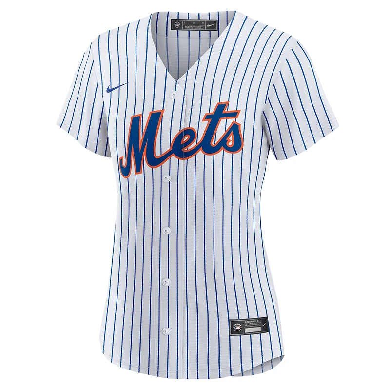 Maillot de joueur réplique à domicile Nike Pete Alonso pour femme des New York Mets blanc