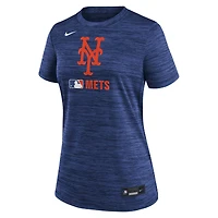 Women's Nike  Royal New York Mets Authentic Collection Velocity Dri-FIT T-Shirt