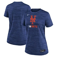 Women's Nike  Royal New York Mets Authentic Collection Velocity Dri-FIT T-Shirt