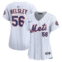 Maillot Nike Ryan Helsley blanc à domicile des New York Mets pour femme, édition limitée