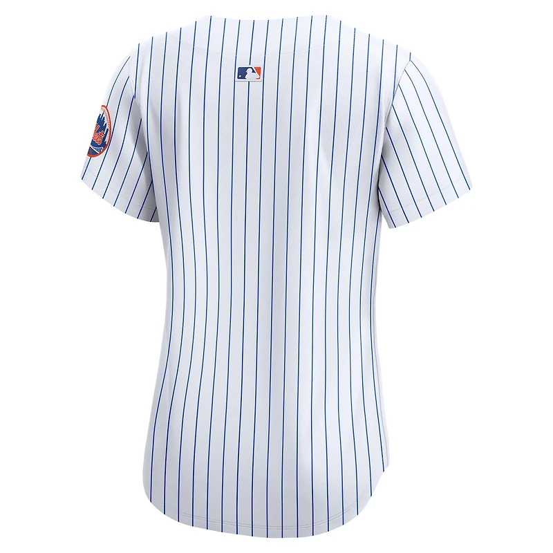 Maillot Nike New York Mets Domicile Limité Blanc pour Femme