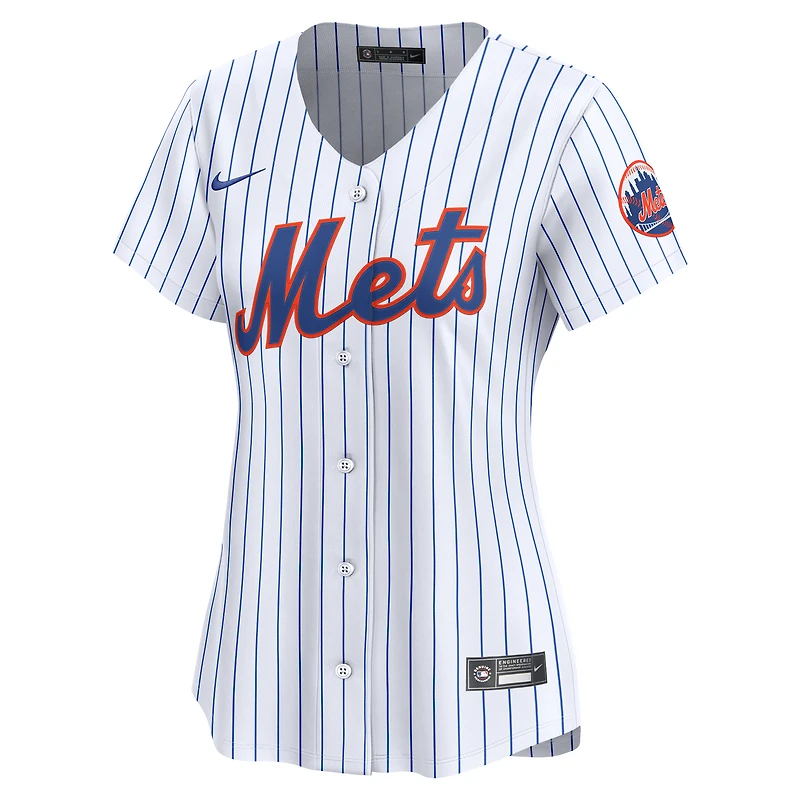 Maillot Nike blanc domicile des New York Mets pour femme, édition limitée