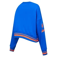 Sweat-shirt Pro Standard Royal New York Mets Mash Up pour femme