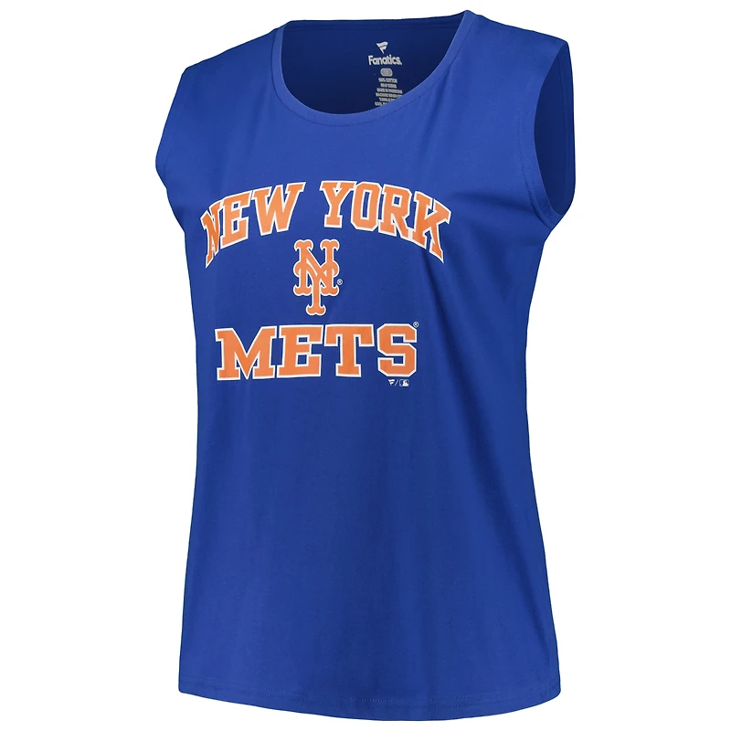 Women's Profile Royal New York Mets Plus Tank Top