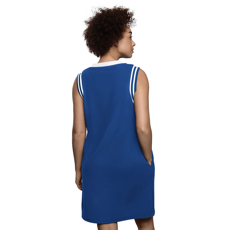 Robe à col en V pour femme Starter Royal New York Mets Fast Track
