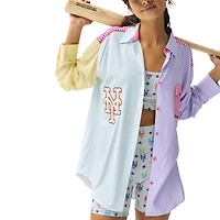 V140284 METS NO COLOR WOMEN'S BUTTON DOWN SHRLADL-S