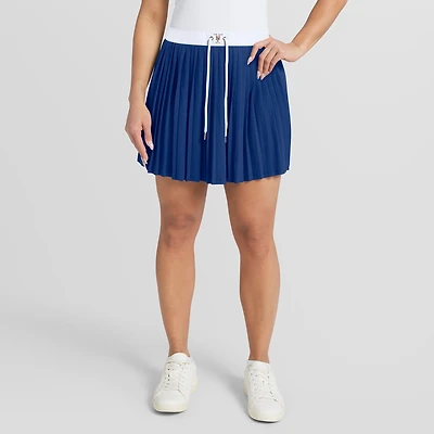 Women's WEAR by Erin Andrews  Royal New York Mets Pleated Skort