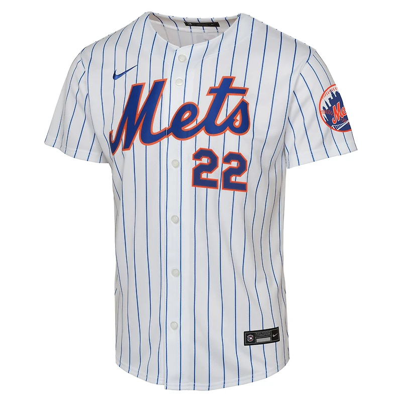 Youth Nike Juan Soto White New York Mets Home Limited Player Jersey