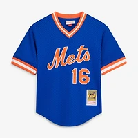 Youth Mitchell & Ness Dwight Gooden Royal New York Mets Mesh Batting Practice Jersey