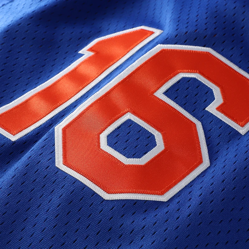 Youth Mitchell & Ness Dwight Gooden Royal New York Mets Mesh Batting Practice Jersey
