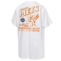 Youth Mitchell & Ness  White New York Mets Cooperstown Concession T-Shirt