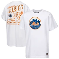 Youth Mitchell & Ness  White New York Mets Cooperstown Concession T-Shirt