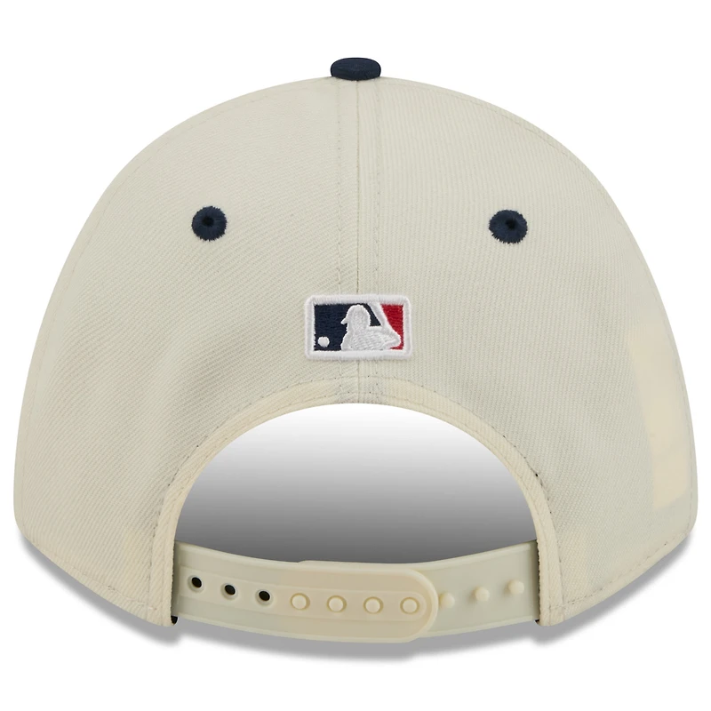 Casquette ajustable New Era crème/marine New York Mets USA 250 9FORTY M-Crown pour jeunes