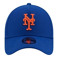 Youth New Era Royal New York Mets 9FORTY A-Frame Adjustable Hat