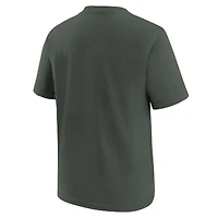T-shirt Nike anthracite City Connect pour jeune avec logo New York Mets