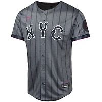 Maillot Nike Graphite New York Mets 2024 City Connect Limited pour jeunes