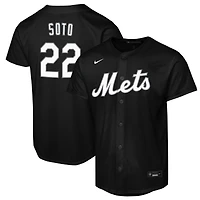 Maillot Nike Juan Soto noir des Mets de New York pour jeunes