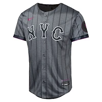 Youth Nike Juan Soto Gray New York Mets City Connect Limited Jersey