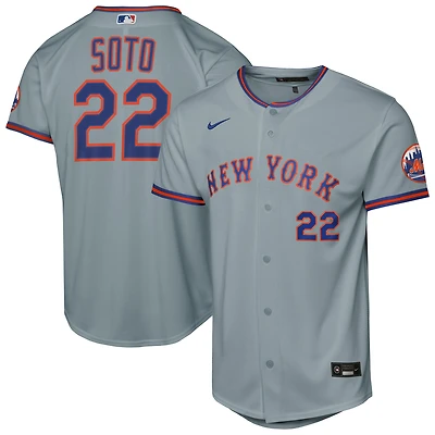 Youth Nike Juan Soto White New York Mets Home Stadium Player Jersey