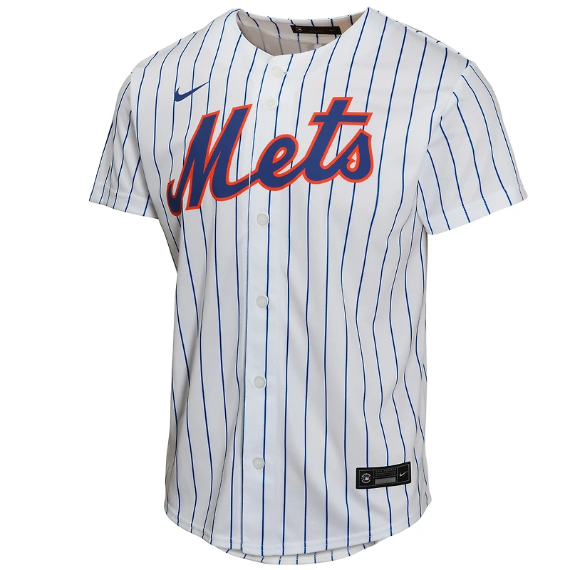 Maillot de joueur à domicile Nike Juan Soto blanc des New York Mets pour jeunes