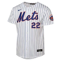 Youth Nike Juan Soto White New York Mets Home Stadium Player Jersey