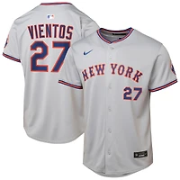 Youth Nike Mark Vientos Gray New York Mets Road Limited Jersey